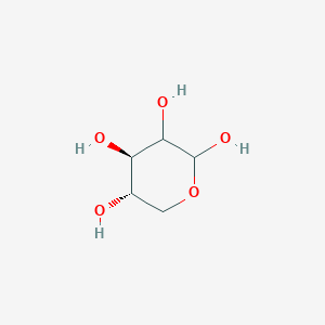 molecular formula C5H10O5 B2630980 (4R,5S)-oxane-2,3,4,5-tetrol CAS No. 5328-37-0; 87-72-9