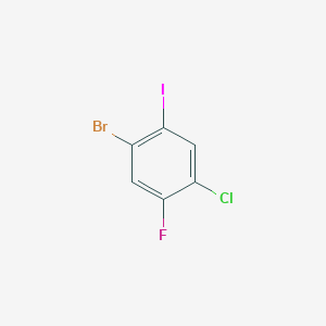 1-Bromo-4-chloro-5-fluoro-2-iodobenzene