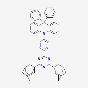 10-[4-[4,6-Bis(1-adamantyl)-1,3,5-triazin-2-yl]phenyl]-9,9-diphenylacridine