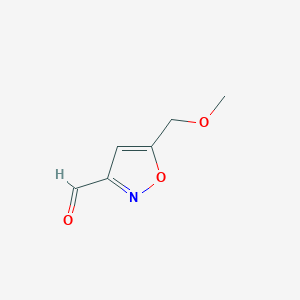 5-(Methoxymethyl)isoxazole-3-carbaldehyde