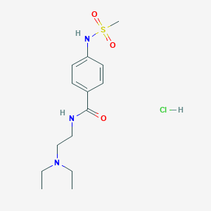 molecular formula C14H24ClN3O3S B026311 Sematilide hydrochloride CAS No. 101526-62-9