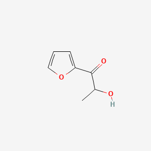 molecular formula C7H8O3 B2631107 1-(呋喃-2-基)-2-羟基丙烷-1-酮 CAS No. 20894-95-5
