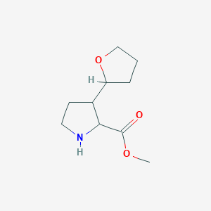 Methyl 3-(oxolan-2-yl)pyrrolidine-2-carboxylate