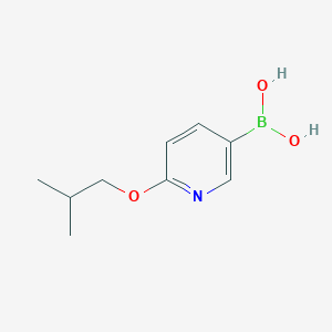molecular formula C9H14BNO3 B2631126 (6-Isobutoxypyridin-3-yl)boronic acid CAS No. 2406206-23-1