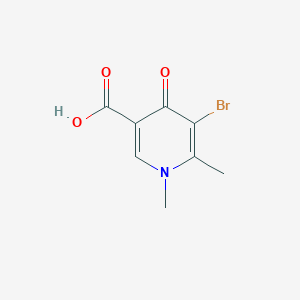 5-Bromo-1,6-dimethyl-4-oxopyridine-3-carboxylic acid