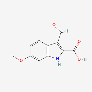 3-formyl-6-methoxy-1H-indole-2-carboxylic Acid