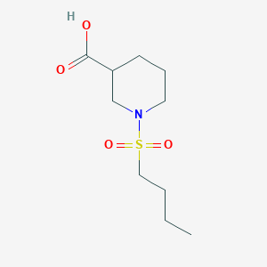 1-(Butylsulfonyl)piperidine-3-carboxylic acid