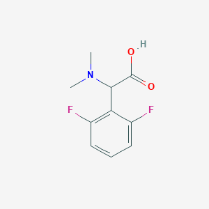 2-(2,6-Difluorophenyl)-2-(dimethylamino)acetic acid