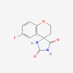 6-Fluoro-4-chromanone hydantoin