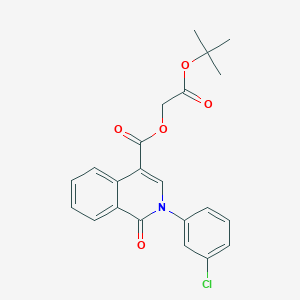 1-acetyl-5-bromo-N-methyl-N-(3-methylphenyl)indoline-6-sulfonamide