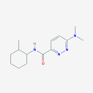6-(dimethylamino)-N-(2-methylcyclohexyl)pyridazine-3-carboxamide