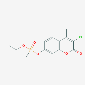 3-chloro-4-methyl-2-oxo-2H-chromen-7-yl ethyl methylphosphonate