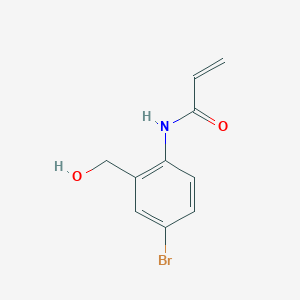 N-[2-(Hydroxymethyl)-4-bromophenyl]acrylamide