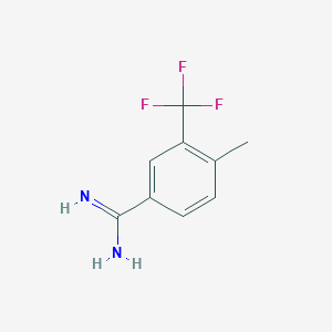 4-Methyl-3-(trifluoromethyl)benzimidamide