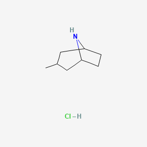 3-Methyl-8-azabicyclo[3.2.1]octane;hydrochloride