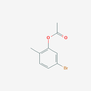 molecular formula C9H9BrO2 B2631660 (5-Bromo-2-methylphenyl) acetate CAS No. 86297-38-3