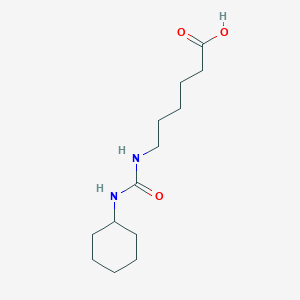 6-[(cyclohexylcarbamoyl)amino]hexanoic acid