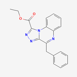 Ethyl 4-benzyl-[1,2,4]triazolo[4,3-a]quinoxaline-1-carboxylate