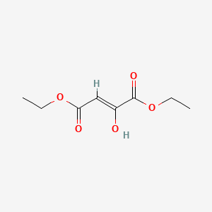 molecular formula C8H12O5 B2631902 Diethyl 2-hydroxyfumarate CAS No. 108-56-5; 53241-93-3; 63277-17-8