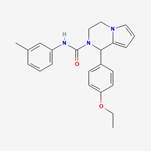 1-(4-ethoxyphenyl)-N~2~-(3-methylphenyl)-3,4-dihydropyrrolo[1,2-a]pyrazine-2(1H)-carboxamide