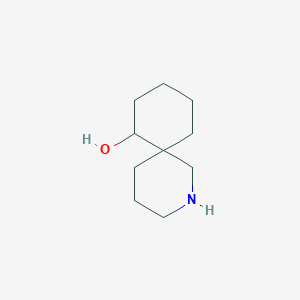 molecular formula C10H19NO B2632084 2-Azaspiro[5.5]undecan-7-ol CAS No. 1195642-23-9