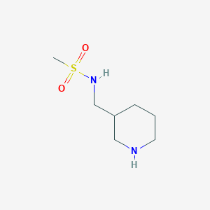 N-(piperidin-3-ylmethyl)methanesulfonamide