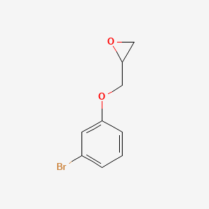 molecular formula C9H9BrO2 B2632152 2-(3-Bromophenoxymethyl)oxirane CAS No. 5002-98-2