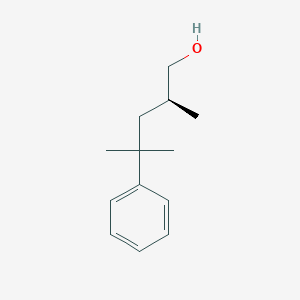 molecular formula C13H20O B2632173 (2S)-2,4-Dimethyl-4-phenylpentan-1-ol CAS No. 2248172-02-1