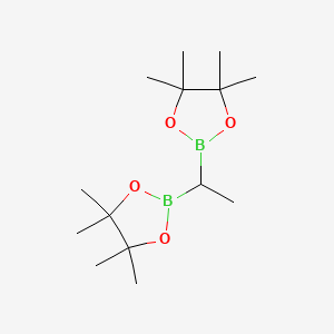 2,2'-(Ethane-1,1-diyl)bis(4,4,5,5-tetramethyl-1,3,2-dioxaborolane)