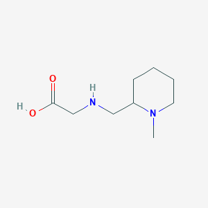 2-(((1-Methylpiperidin-2-yl)methyl)amino)acetic acid