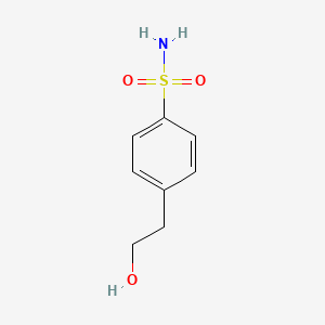 molecular formula C8H11NO3S B2632299 4-(2-Hydroxyethyl)benzenesulfonamide CAS No. 829-71-0