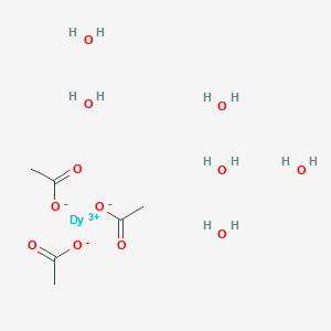 B2632322 Dysprosium(3+);triacetate;hexahydrate CAS No. 15280-55-4; 2128304-81-2