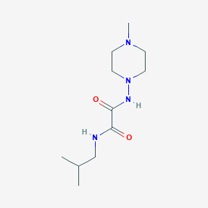 N1-isobutyl-N2-(4-methylpiperazin-1-yl)oxalamide