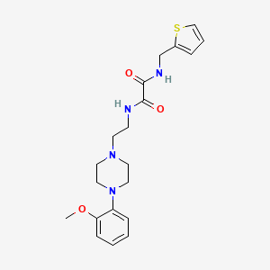 N1-(2-(4-(2-methoxyphenyl)piperazin-1-yl)ethyl)-N2-(thiophen-2-ylmethyl)oxalamide