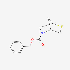 Benzyl 2-thia-5-azabicyclo[2.2.1]heptane-5-carboxylate