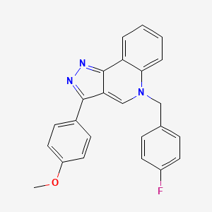 5-(4-fluorobenzyl)-3-(4-methoxyphenyl)-5H-pyrazolo[4,3-c]quinoline