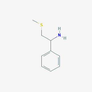 molecular formula C9H13NS B2632417 2-(甲硫基)-1-苯乙胺 CAS No. 98234-84-5