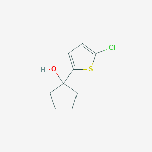 1-(5-Chlorothiophen-2-yl)cyclopentan-1-ol
