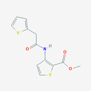 Methyl 3-[2-(2-thienyl)acetamido]thiophene-2-carboxylate
