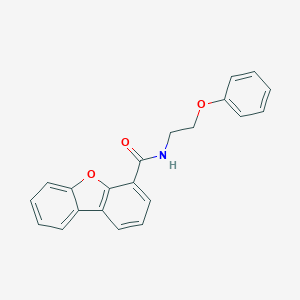 Benzo[b]benzofuran-4-carboxamide, N-(2-phenoxyethyl)-