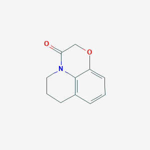 6,7-dihydro-5H-[1,4]oxazino[2,3,4-ij]quinolin-3(2H)-one