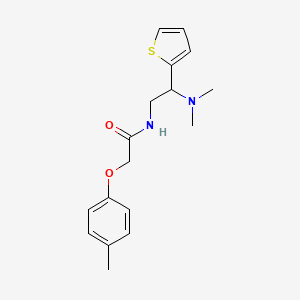 N-(2-(dimethylamino)-2-(thiophen-2-yl)ethyl)-2-(p-tolyloxy)acetamide