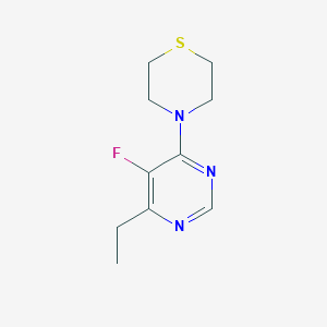 4-(6-Ethyl-5-fluoropyrimidin-4-yl)thiomorpholine