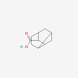 molecular formula C10H14O2 B2632807 Tricyclo[3.3.1.02,7]nonane-6-carboxylic acid CAS No. 2445791-77-3