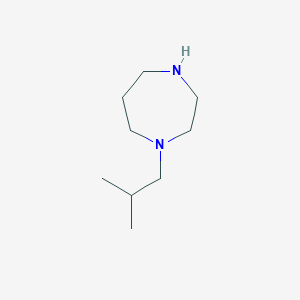 molecular formula C9H20N2 B2632859 1-Isobutyl-1,4-diazepane CAS No. 59039-62-2