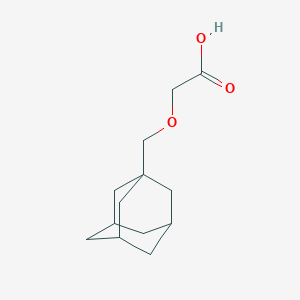 molecular formula C13H20O3 B263287 2-(1-Adamantylmethoxy)acetic acid 