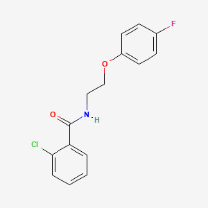 2-chloro-N-(2-(4-fluorophenoxy)ethyl)benzamide