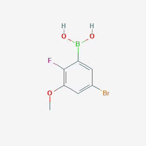 5-Bromo-2-fluoro-3-methoxyphenylboronic acid