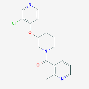 (3-((3-Chloropyridin-4-yl)oxy)piperidin-1-yl)(2-methylpyridin-3-yl)methanone