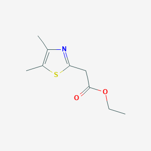 molecular formula C9H13NO2S B2633071 Ethyl 2-(4,5-dimethylthiazol-2-yl)acetate CAS No. 1249272-93-2